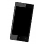Lcd Frame Middle Chassis For Intex Cloud Y17 White By - Maxbhi Com