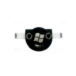Home Button Outer For Samsung I8700 Omnia 7 Black By - Maxbhi Com