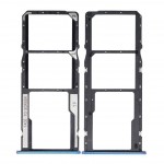 Sim Card Holder Tray For Xiaomi Poco M4 Pro Blue - Maxbhi Com
