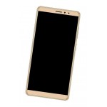 Lcd Frame Middle Chassis For Gionee M7 Mini Gold By - Maxbhi Com