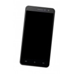 Lcd Frame Middle Chassis For Intex Cloud Crystal 2 5d White By - Maxbhi Com