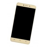 Lcd Frame Middle Chassis For Lovme T10 Gold By - Maxbhi Com