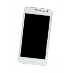 Lcd Frame Middle Chassis For Obi Wolverine S501 White By - Maxbhi Com