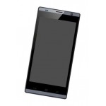 Lcd Frame Middle Chassis For Hitech Air A7 Grey By - Maxbhi Com