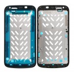Lcd Frame Middle Chassis For Huawei Y600 Black By - Maxbhi Com
