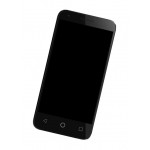 Lcd Frame Middle Chassis For Alcatel Pixi 3 3 5 Firefox Black By - Maxbhi Com