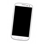 Lcd Frame Middle Chassis For Samsung Sphl710 White By - Maxbhi Com