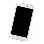Lcd Frame Middle Chassis For Gionee Ctrl V6l Lte White By - Maxbhi Com