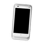 Lcd Frame Middle Chassis For Htc C110e Radar 4g White By - Maxbhi Com