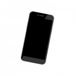 Lcd Frame Middle Chassis For Wileyfox Spark Black By - Maxbhi Com