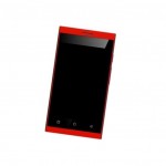 Lcd Frame Middle Chassis For Zen P61 Xl Red By - Maxbhi Com