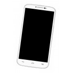 Lcd Frame Middle Chassis For Idea Ultra Ii Black By - Maxbhi Com