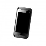Lcd Frame Middle Chassis For Micromax X650 Black By - Maxbhi Com
