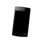 Lcd Frame Middle Chassis For Mtech Bravo 3g Black By - Maxbhi Com