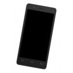 Lcd Frame Middle Chassis For Bq Aquaris E5s Black By - Maxbhi Com
