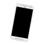 Lcd Frame Middle Chassis For Motorola Moto G 4g Dual Sim 2nd Gen White By - Maxbhi Com