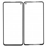 Replacement Front Glass For Realme Gt 2 Black By - Maxbhi Com