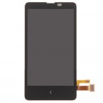 LCD with Touch Screen for Nokia X Plus Dual SIM RM-1053 - White by Maxbhi.com