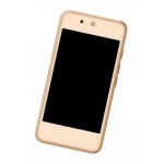 Lcd Frame Middle Chassis For Blu Dash L4 Lte Black By - Maxbhi Com