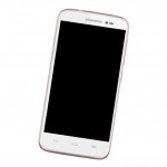 Lcd Frame Middle Chassis For Alcatel Pop 2 4 5 Dual Sim Lavender By - Maxbhi Com