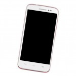 Lcd Frame Middle Chassis For Alcatel Pop 2 4 5 Dual Sim Lemon Yellow By - Maxbhi Com