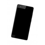 Lcd Frame Middle Chassis For Wiko Pulp 4g Black By - Maxbhi Com