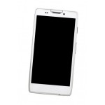 Lcd Frame Middle Chassis For Motorola Droid Razr Hd White By - Maxbhi Com