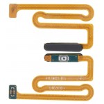 Fingerprint Sensor Flex Cable For Samsung Galaxy A12 2021 Black By - Maxbhi Com