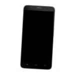 Lcd Frame Middle Chassis For Alcatel One Touch Flash Plus Black By - Maxbhi Com