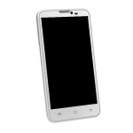 Lcd Frame Middle Chassis For Imobile Iq 5 1 White By - Maxbhi Com