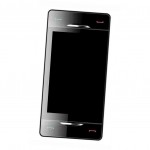 Lcd Frame Middle Chassis For Micromax X600 Black By - Maxbhi Com