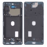 Lcd Frame Middle Chassis For Samsung Galaxy S20 Fe 2022 Black By - Maxbhi Com