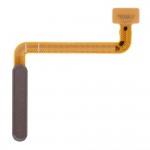 Fingerprint Sensor Flex Cable For Samsung Galaxy M53 5g Black By - Maxbhi Com