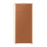 Flip Cover For Samsung Galaxy M53 5g Brown By - Maxbhi Com