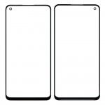 Replacement Front Glass For Oppo F21 Pro Black By - Maxbhi Com