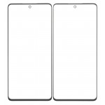 Replacement Front Glass For Samsung Galaxy M53 5g Black By - Maxbhi Com