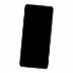Lcd Frame Middle Chassis For Vivo Y75 2022 Black By - Maxbhi Com