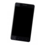 Lcd Frame Middle Chassis For Samsung I997 Infuse 4g Black By - Maxbhi Com