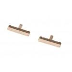 Volume Side Button Outer For Nokia C301 Gold Edition Gold By - Maxbhi Com