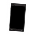 Lcd Frame Middle Chassis For Lg Optimus G E970 White By - Maxbhi Com
