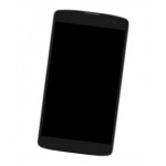Lcd Frame Middle Chassis For Lg L Fino Black By - Maxbhi Com