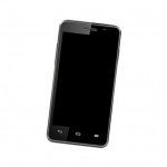 Lcd Frame Middle Chassis For Vodafone Smart 4 Turbo Black By - Maxbhi Com