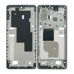 Lcd Frame Middle Chassis For Motorola Edge 30 Pro Black By - Maxbhi Com