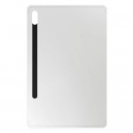 Back Panel Cover For Samsung Galaxy Tab S8 Plus Silver - Maxbhi Com