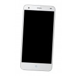 Lcd Frame Middle Chassis For Zte Blade S6 Silver By - Maxbhi Com