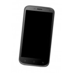 Lcd Frame Middle Chassis For Micromax Bolt A82 Black By - Maxbhi Com