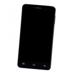 Lcd Frame Middle Chassis For Rio Mobile Paris Black By - Maxbhi Com