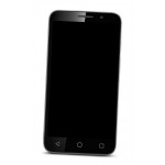 Lcd Frame Middle Chassis For Vodafone Smart Turbo 7 Black By - Maxbhi Com