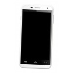 Lcd Frame Middle Chassis For Gigabyte Gsmart Essence White By - Maxbhi Com