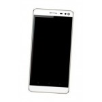Lcd Frame Middle Chassis For Intex Aqua Raze White By - Maxbhi Com